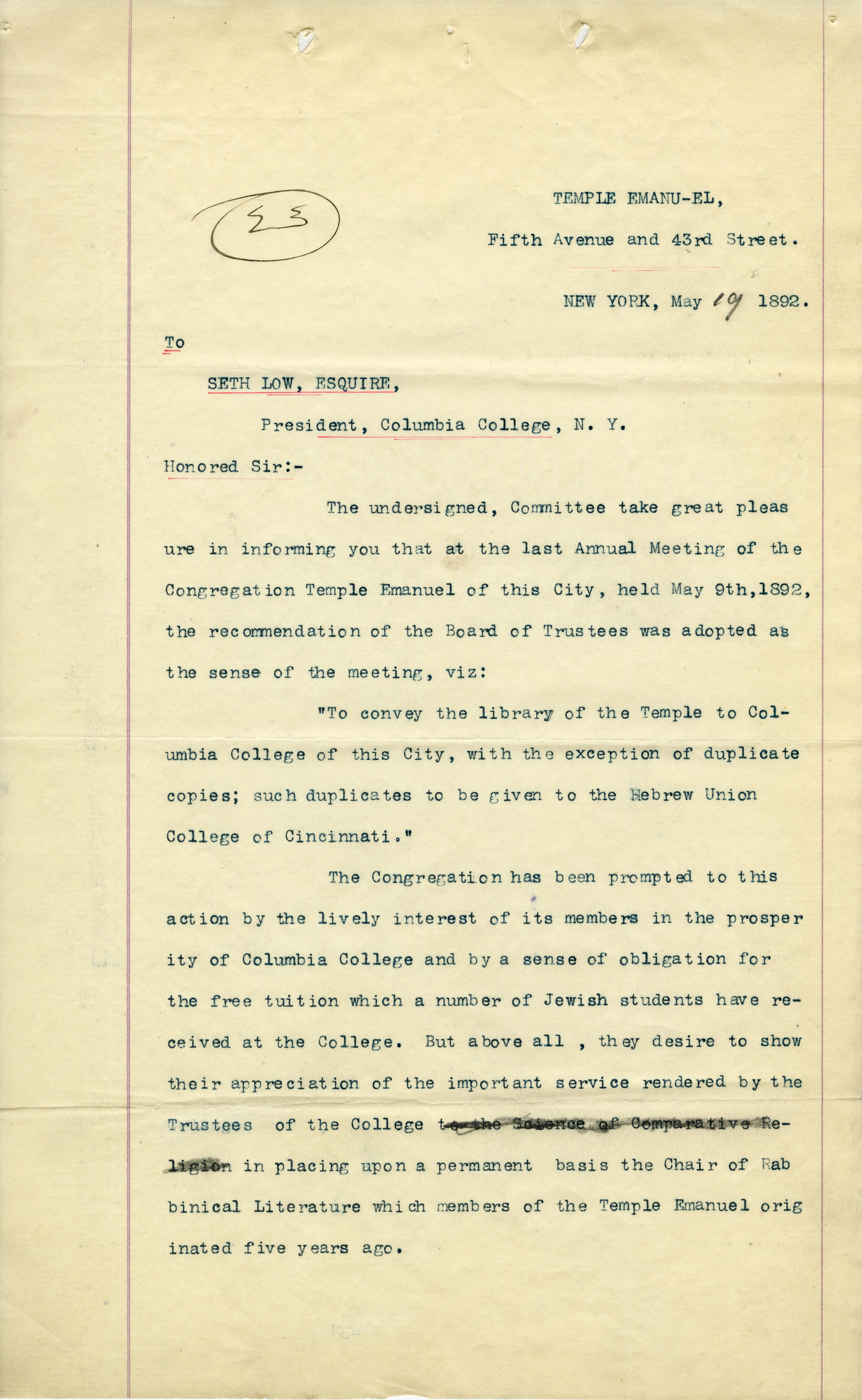 Letter