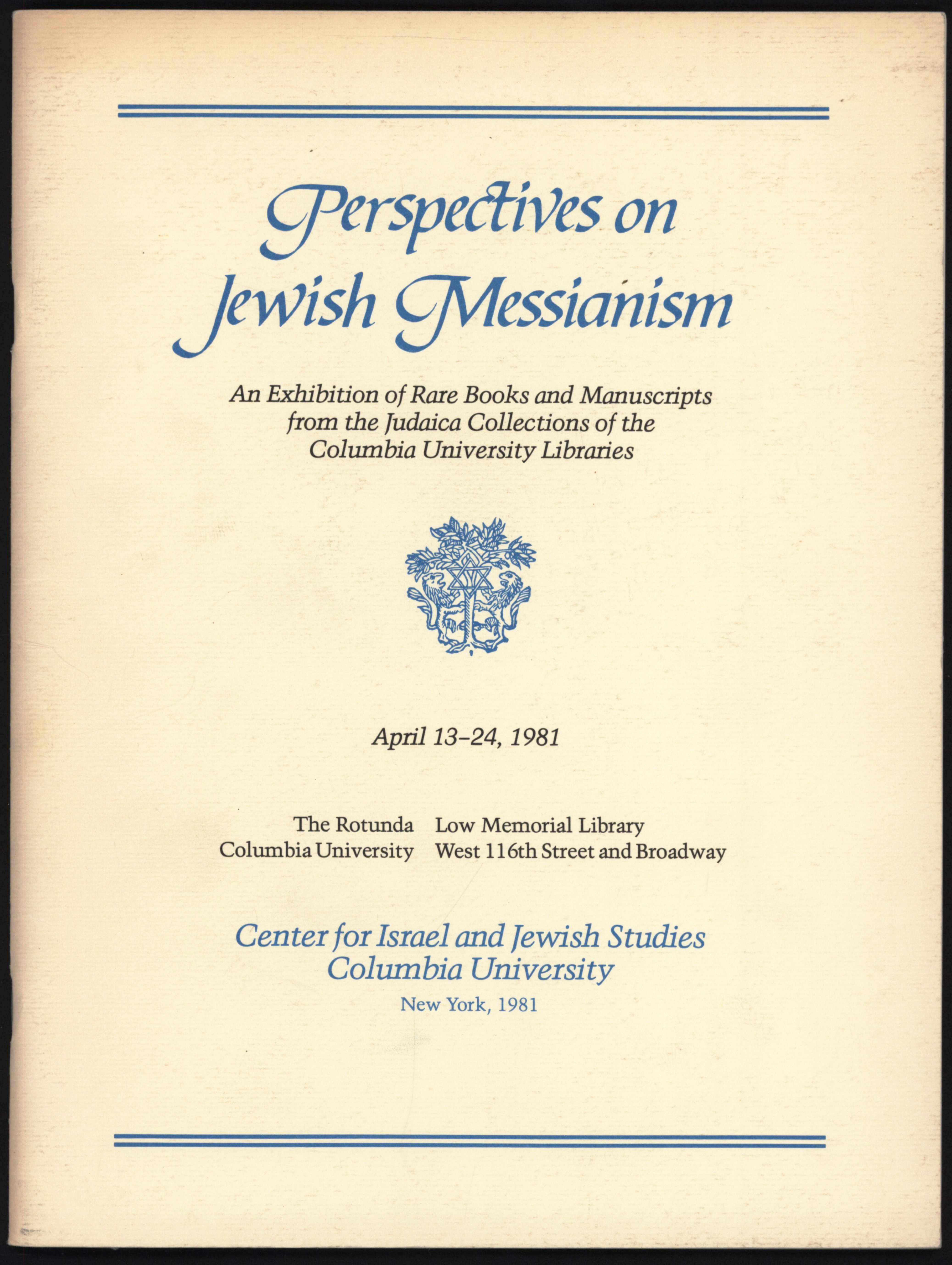 Exhibition catalog cover
